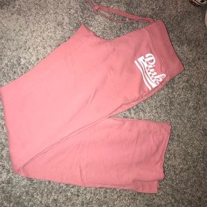 Pink sweats